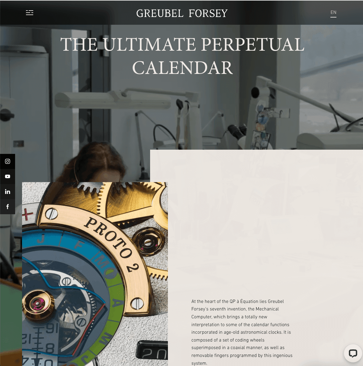 Third media of Greubel Forsey