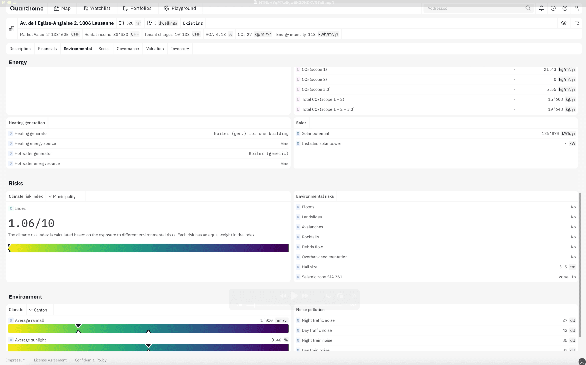 Second media of Quanthome Platform